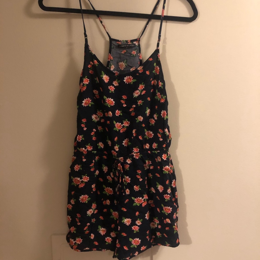 FLOWER PRINT JUMPSUIT